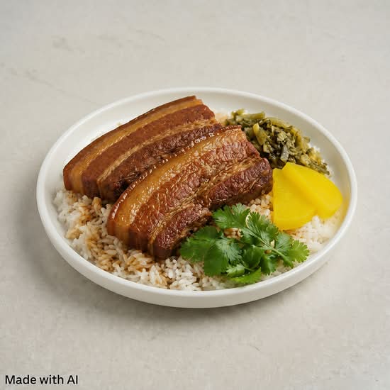 Deep Fried Pork Chop with Rice (排骨飯)